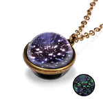 Load image into Gallery viewer, Universe Glass Pendant Necklace - Chronotik
