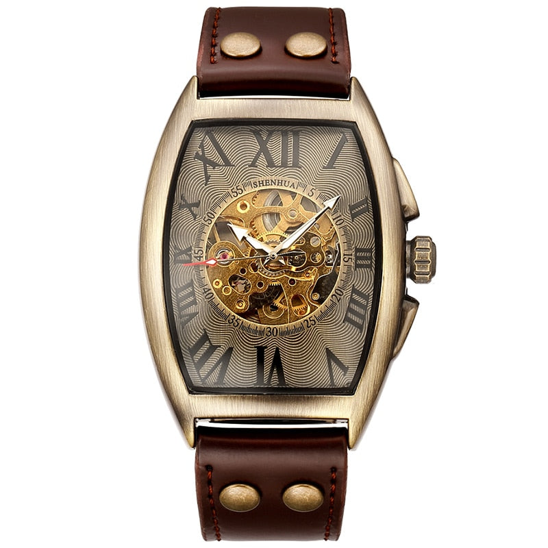Transparent Steampunk Skull Watch - Chronotik