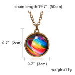 Load image into Gallery viewer, Universe Glass Pendant Necklace - Chronotik

