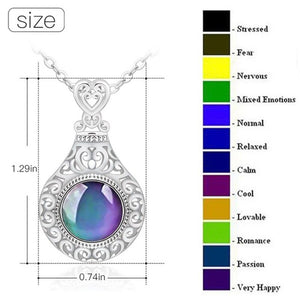 Temperature Change Color Mood Necklace - Chronotik