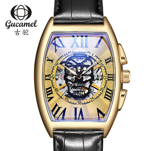 Transparent Steampunk Skull Watch - Chronotik