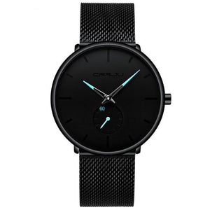 Mesh Steel Waterproof Sport Watch luxury, Men, sport, waterproof Whether it's the pool, the beach, or just a jog through wet weather, you’re covered without losing a second of time. This watch is all about time in motion – so you can take the lead and hit the finish line ahead of the pack. Make each second matter in a watch that keeps you moving forward.