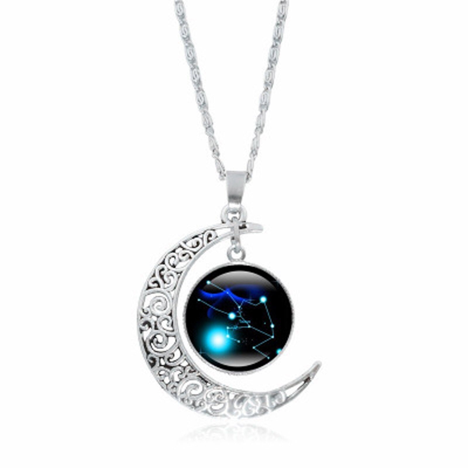 Constellation Zodiac Necklace Necklace, Women See it and you'll know exactly what's in store. Telling you that everything is going smoothly is just not how you roll. You are not an average zodiac sign. And you're a master of any accessory you choose to wear. Because in style, it's all about the little details. Visually stunning and loosely based on the constellation that the stars and planets formed around.