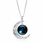 Load image into Gallery viewer, Constellation Zodiac Necklace Necklace, Women See it and you&#39;ll know exactly what&#39;s in store. Telling you that everything is going smoothly is just not how you roll. You are not an average zodiac sign. And you&#39;re a master of any accessory you choose to wear. Because in style, it&#39;s all about the little details. Visually stunning and loosely based on the constellation that the stars and planets formed around.
