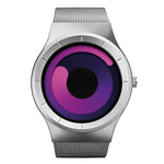 Load image into Gallery viewer, GEEKTHINK Swirl Watch unisex The precision in your life just got a whole lot grander. The GEEKTHINK watch is here to make time a conscious decision, not something that has to do with the time of day or date. Add a little fun and a twist to your day by choosing to display a different spiral on the watch face.
