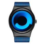 Load image into Gallery viewer, GEEKTHINK Swirl Watch unisex The precision in your life just got a whole lot grander. The GEEKTHINK watch is here to make time a conscious decision, not something that has to do with the time of day or date. Add a little fun and a twist to your day by choosing to display a different spiral on the watch face.
