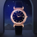 Load image into Gallery viewer, Gogoey Starry Sky Watch women This gorgeous Starry Sky Watch ticks all the right boxes and more. It&#39;s as enchanting as the night sky - and every bit as beautiful. With a mix of texture and colours, a combination of every girl&#39;s favourite things, and the knowledge that this watch will keep going and going, every time you wear it you&#39;re entering a whole new world of telling time.
