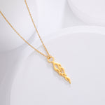 Load image into Gallery viewer, Vintage Flame Pendant Necklace - Chronotik
