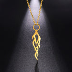 Load image into Gallery viewer, Vintage Flame Pendant Necklace - Chronotik
